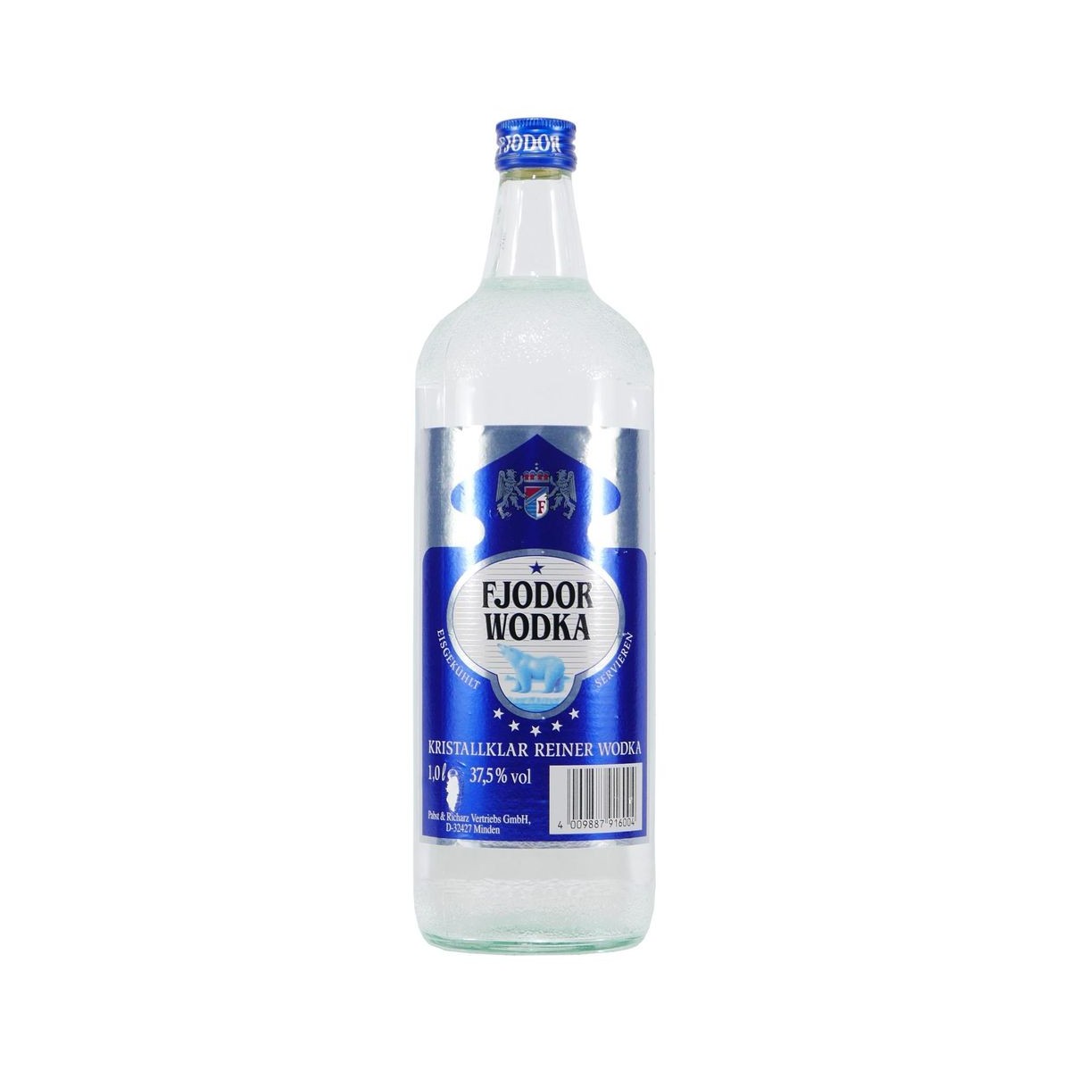 Fjodor Vodka 37,5% 1 ltr.