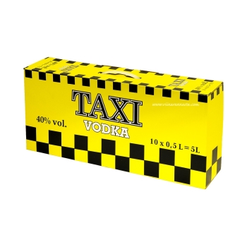 Taxi Vodka 40% 10x50cl