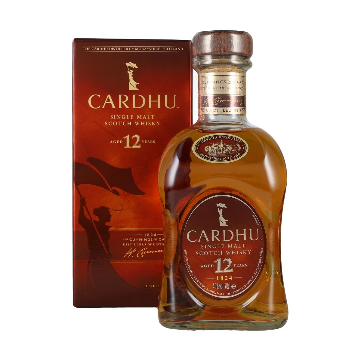 Cardhu 12 y Malt Whisky 40% 70cl