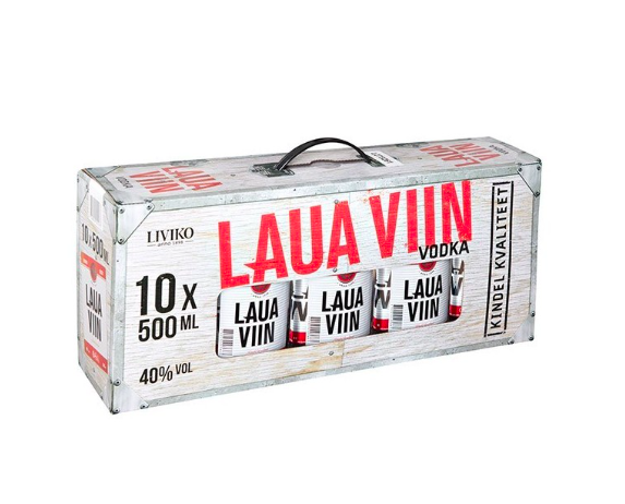 Laua Vodka 40% 10x50cl PET