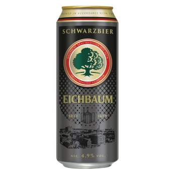 Eichbaum, Schwarzbier 4,9% (Black) 24X50cl