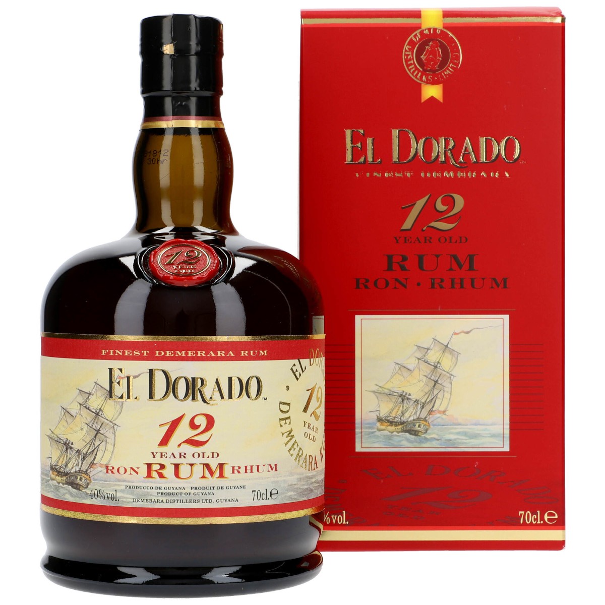 El Dorado 12 Years 40% 70cl