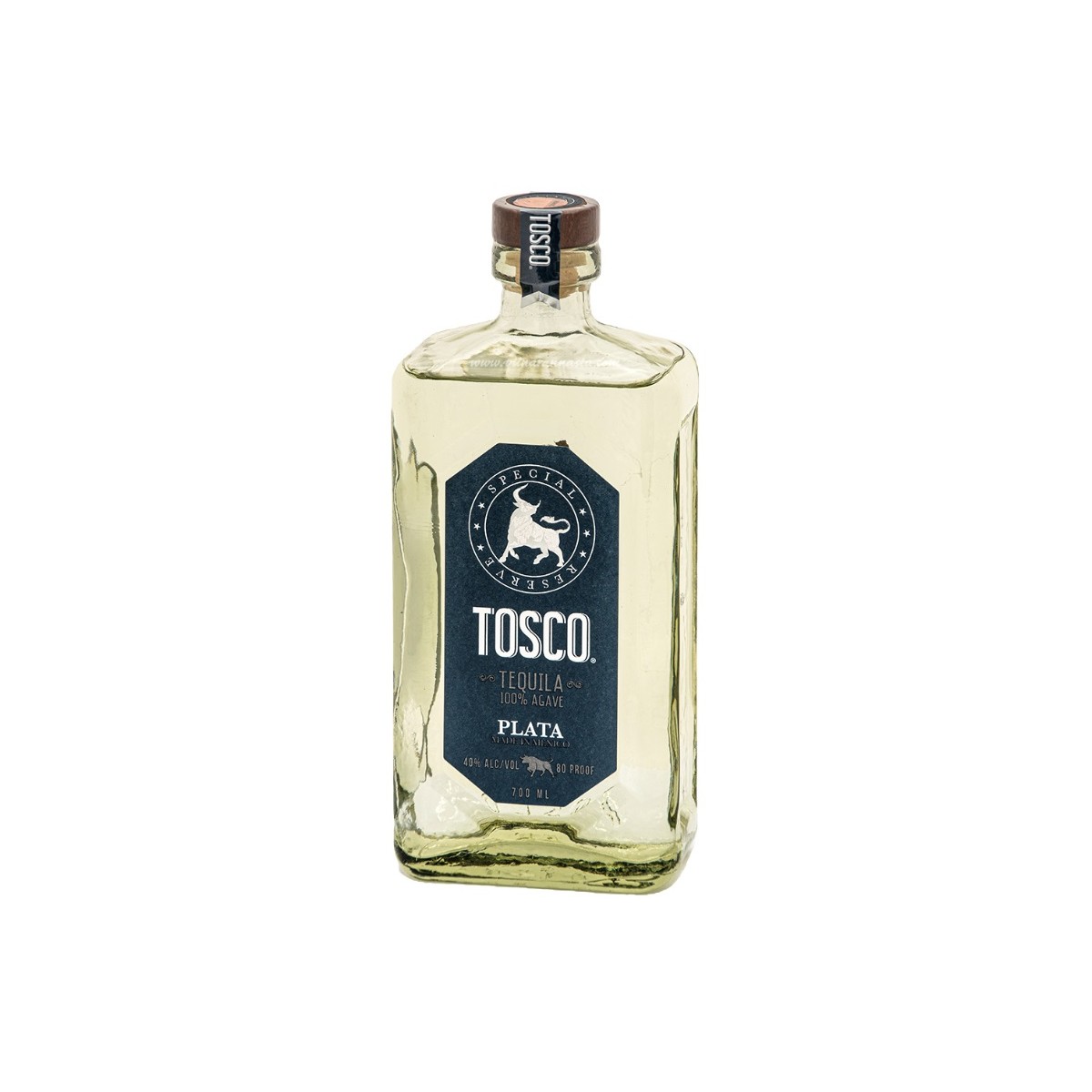 Tosco Tequila Plata Silver 40% 70cl