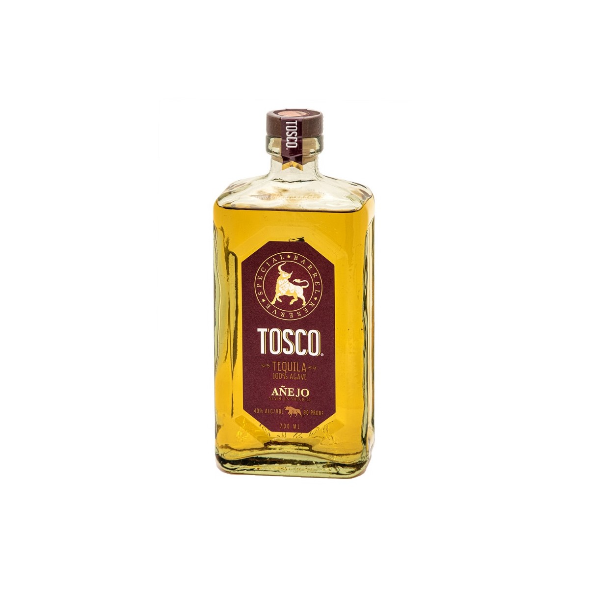 Tosco Tequila Anejo 40% 70cl