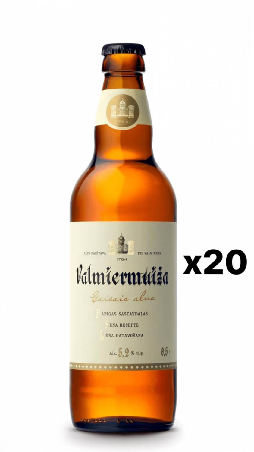 Valmiermuižas 5.2% 20x50cl