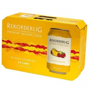 Rekorderlig Mango Raspberry 4,5% 24x33cl