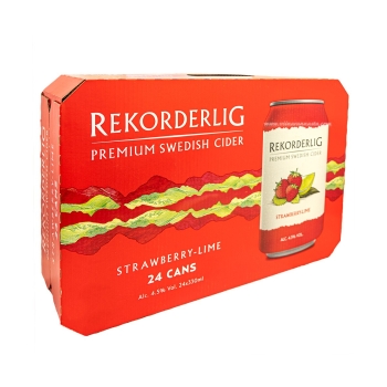 Rekorderlig Strawberry-lime 4,5% 24x33cl