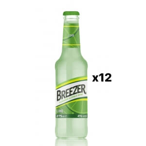 Bacardi Breezer Lime  4% 12x27,5cl