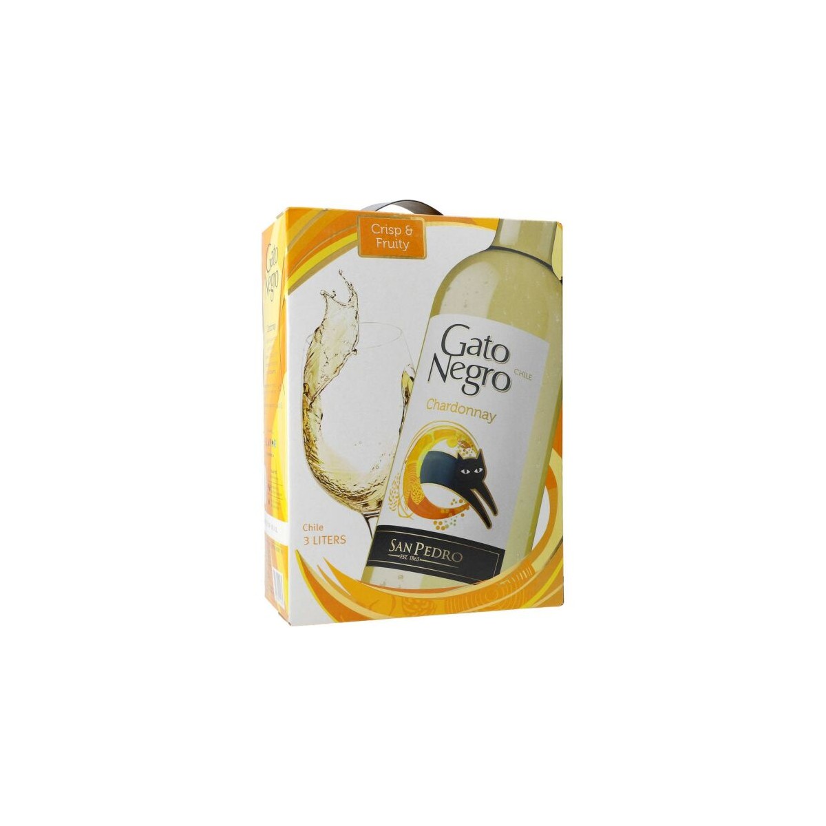 Gato Negro Chardonnay 13% 300cl BiB