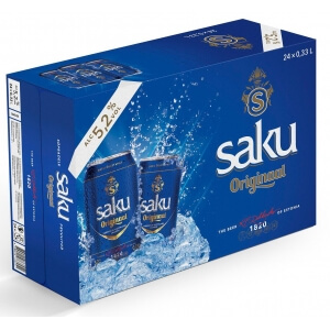 Saku Originaal Export 24x33cl 5.2%