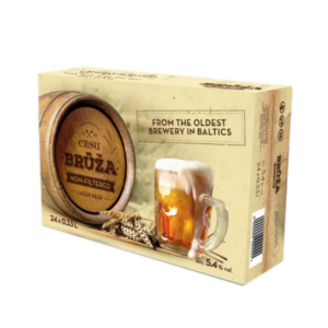 Cesu Bruža Non-Filtered 5.4% 24x33cl