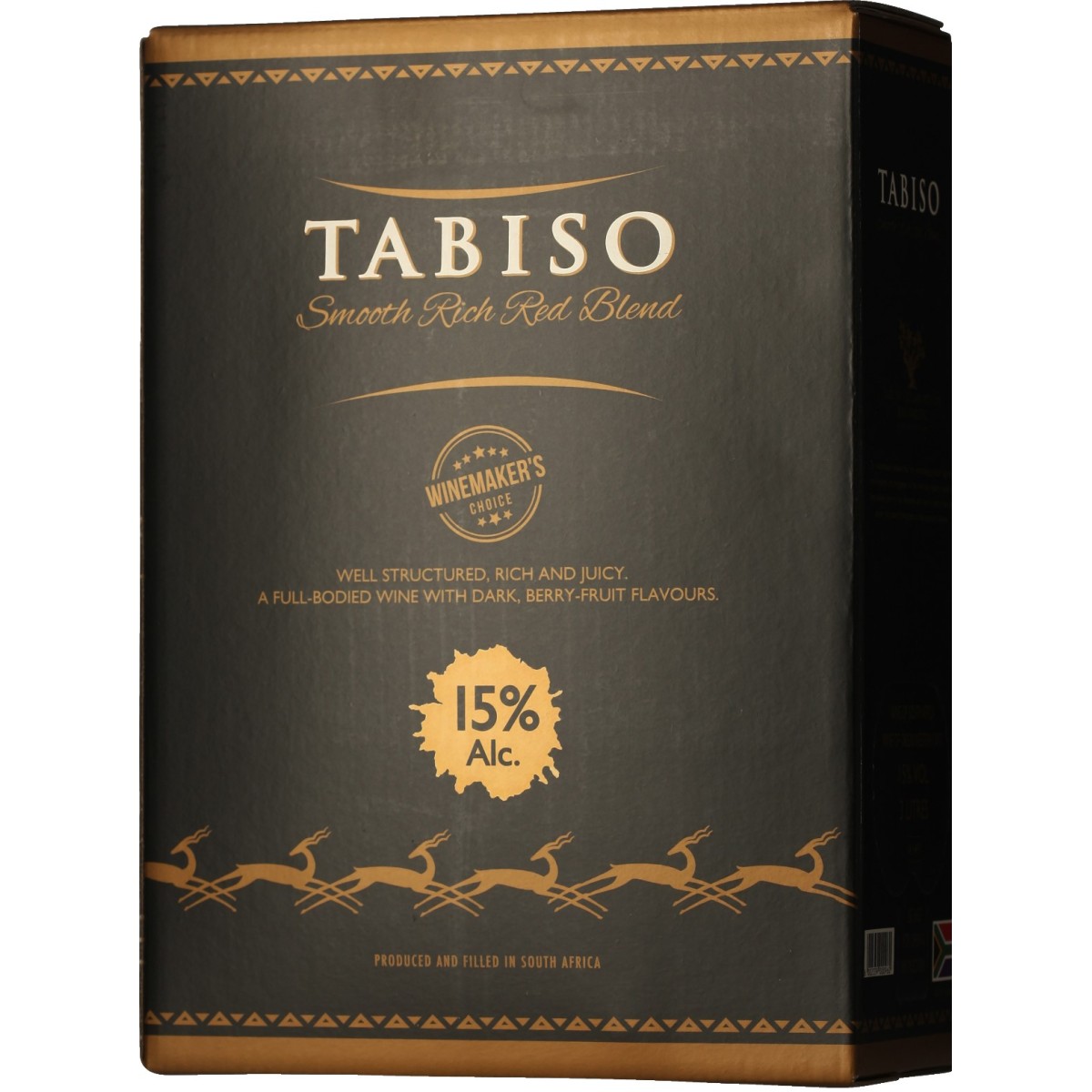 Tabiso Smooth Rich Red Blend 15% 300cl BiB