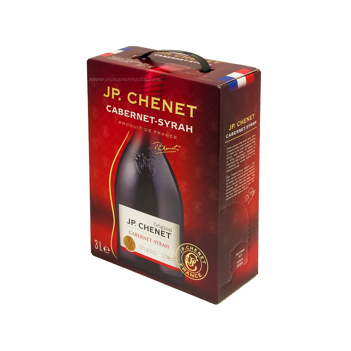 J.P.Chenet Cabernet/Syrah 13% 300cl BiB