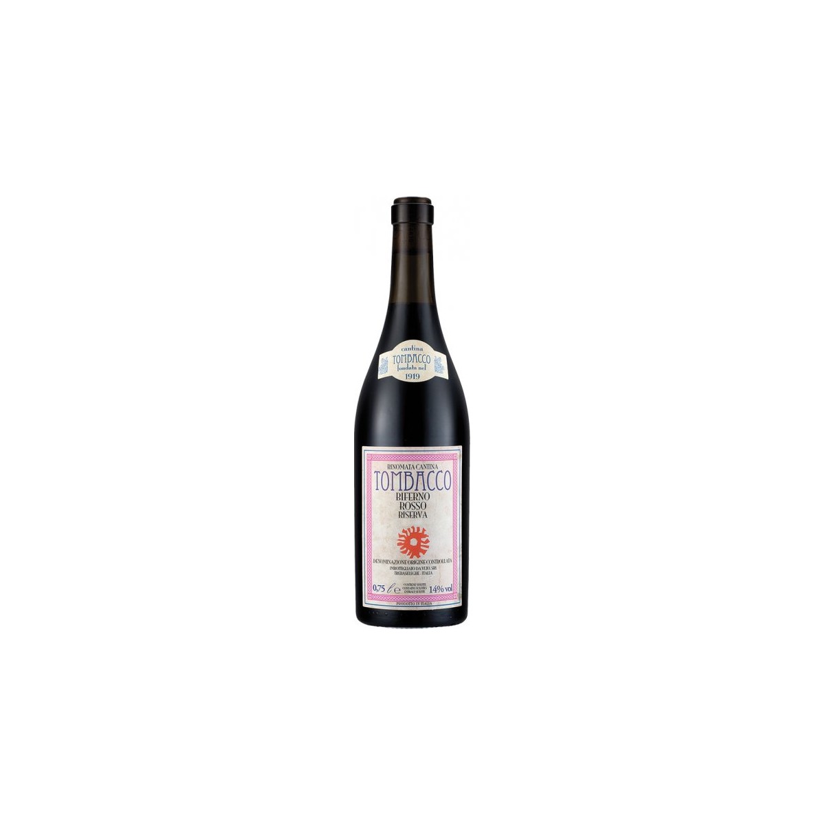 Tombacco Biferno Rosso Riserva 14% 75cl