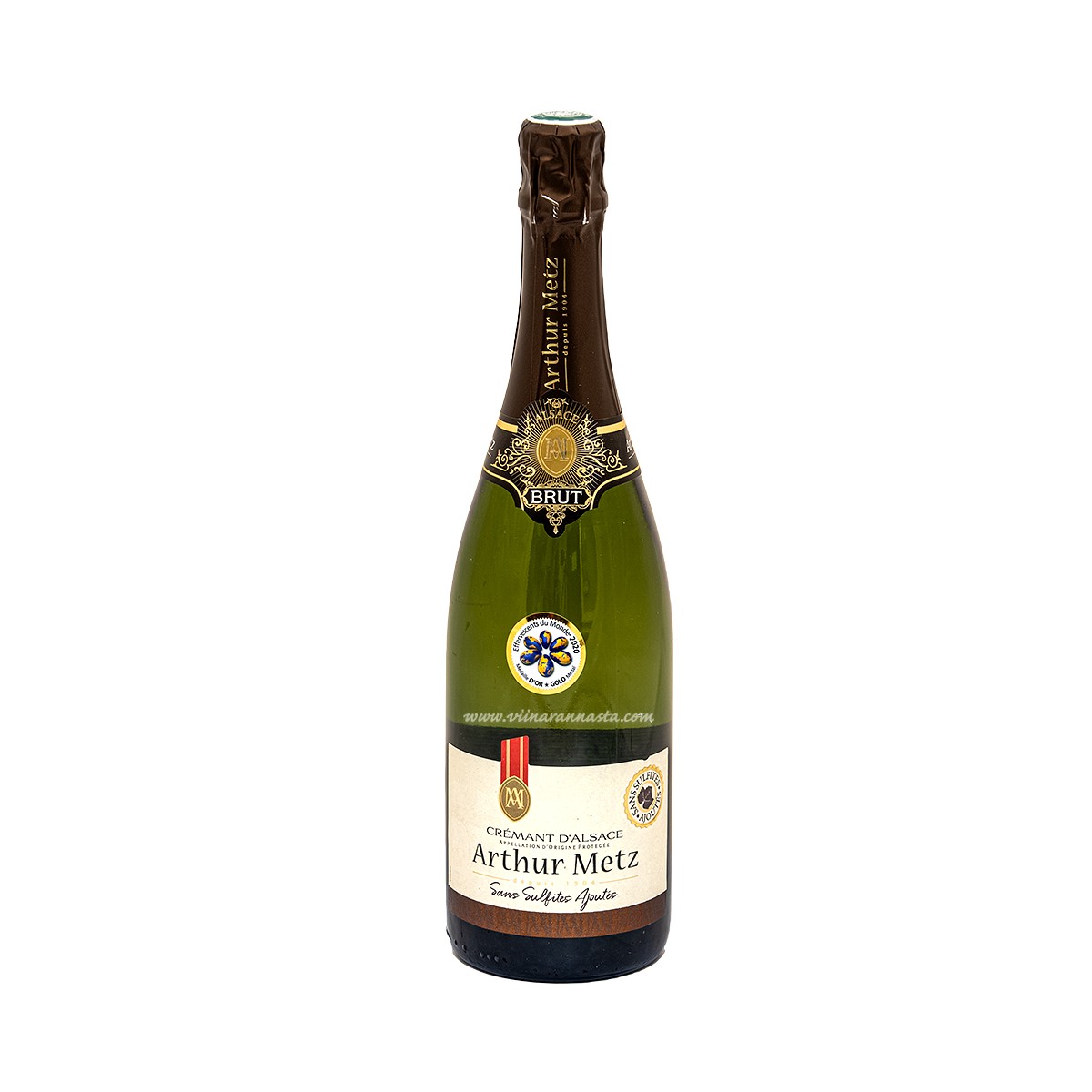 Arthur Metz Cremant Brut No Sulphites 12% 75cl