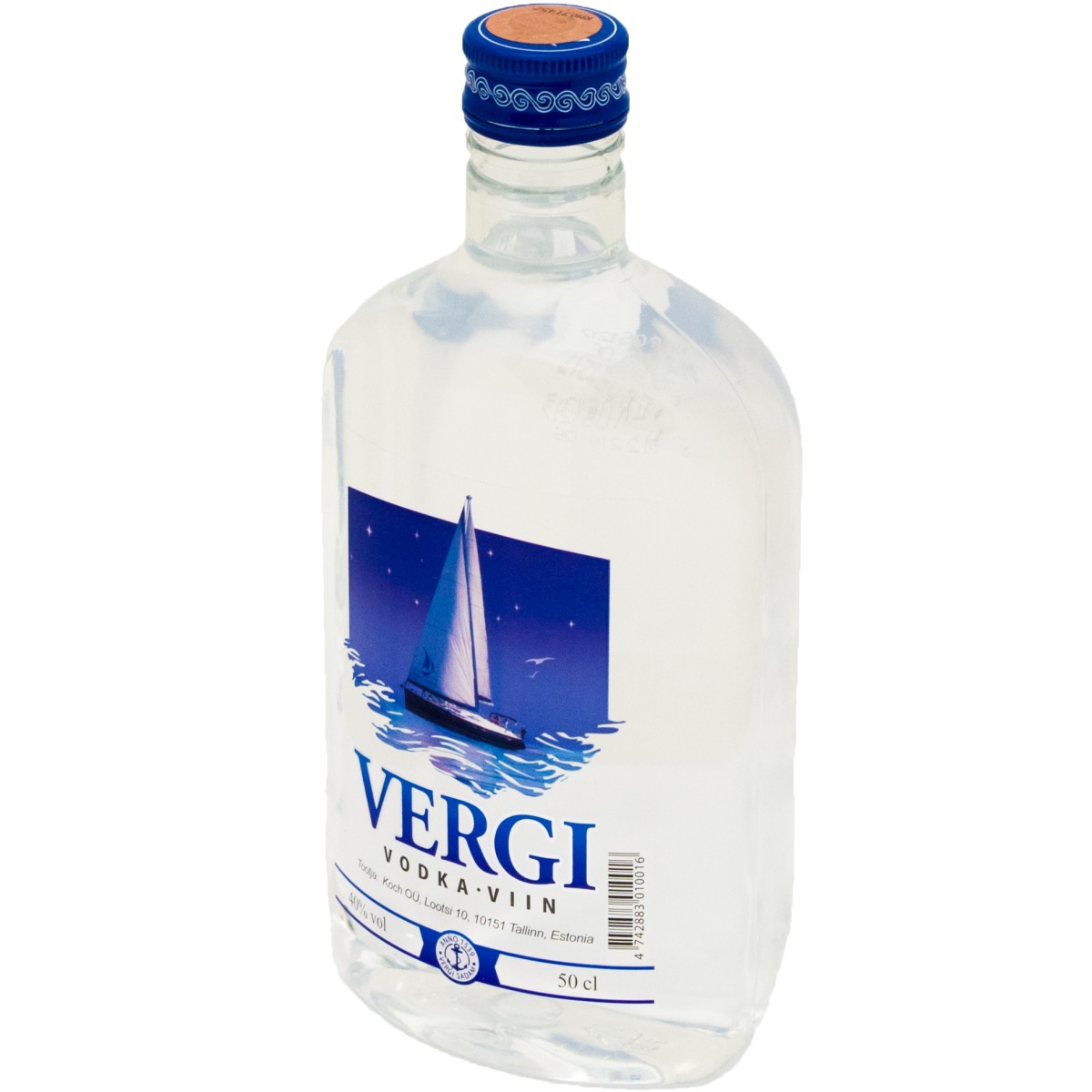 Vergi Vodka 40% 50cl PET