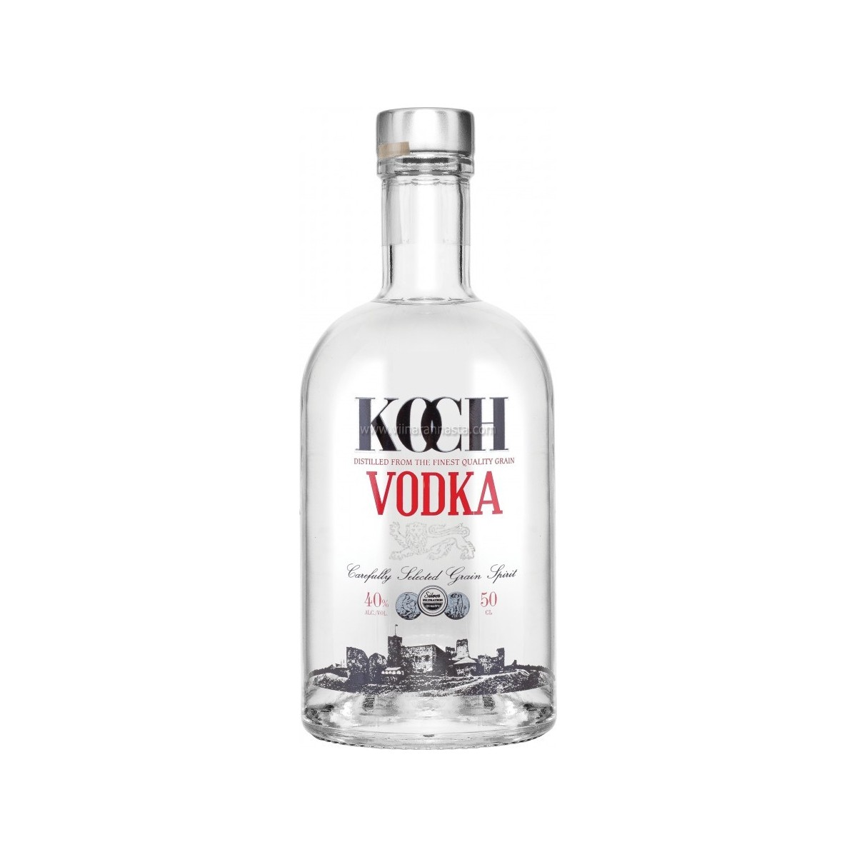 Koch Premium Vodka 40% 50cl Glass