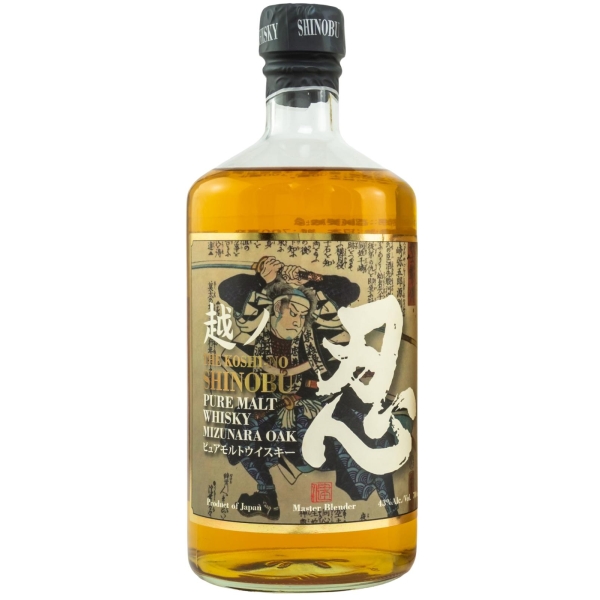 Shinobu Pure Malt Mizunara Oak Finish 43% 70cl