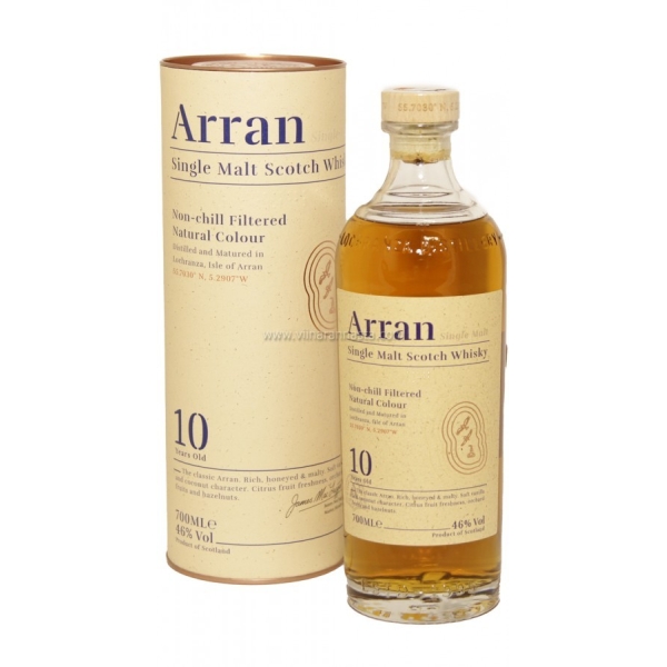 Arran Single Malt 10YO 46% 70cl