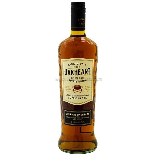 Bacardi Oakheart Original Spiced 35% 100cl