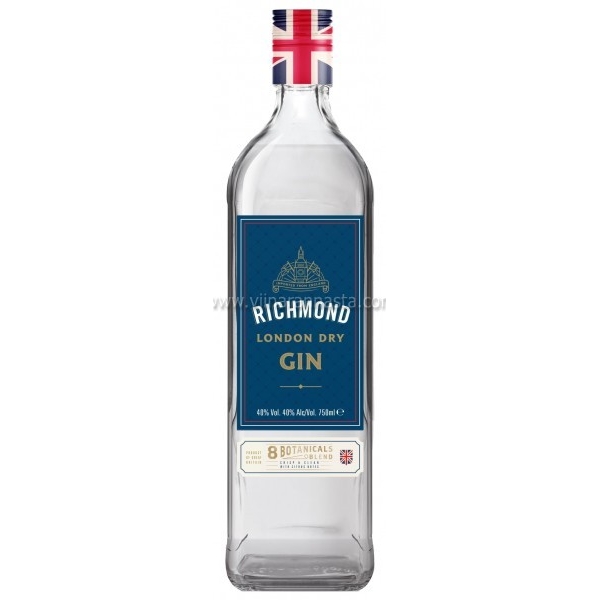 Richmond London Dry Gin 37,5% 100cl