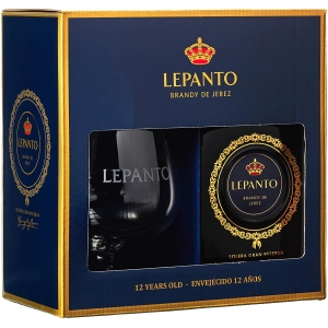 Lepanto Gran Reserva 36% 70cl + glāze