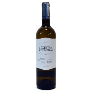 Cuatro Rayas Cuarenta Vendimias Rueda Verdejo 13% 75cl