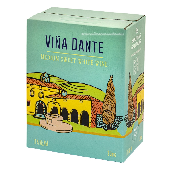 Vina Dante medium sweet 11% 300cl