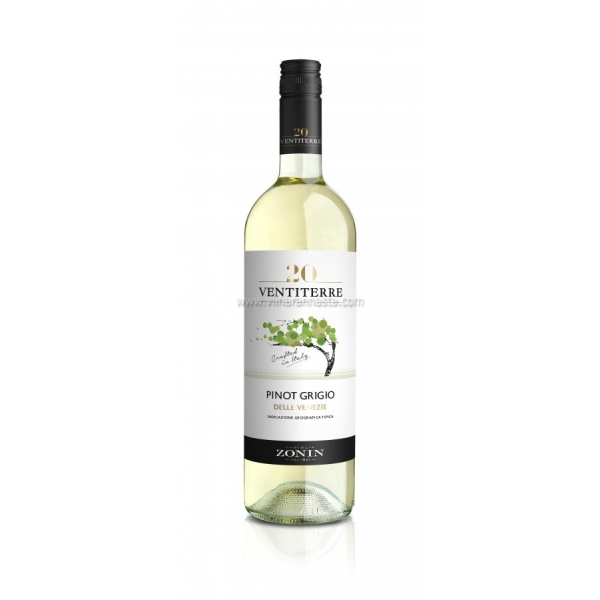 Zonin Ventiterre Pinot Grigio 12% 75cl