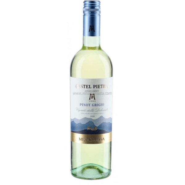 Mezzacorona Castel Pietra Pinot Grigio 12% 75cl