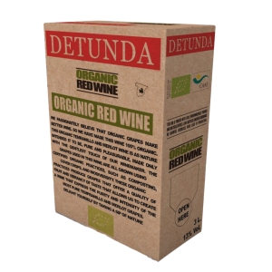 Detunda Organic Red 12,5% 300cl