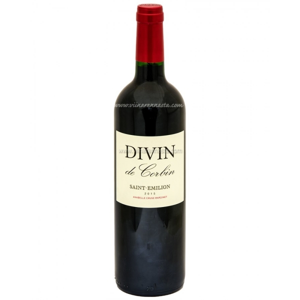 Divin de Corbin Saint Emilion 14% 75cl