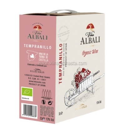 Vina Albali Tempranillo bioloģiskais 13% 300cl