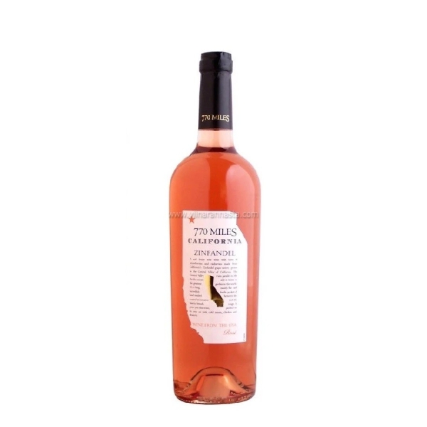 770 Miles Rose Zinfandel 10% 75cl